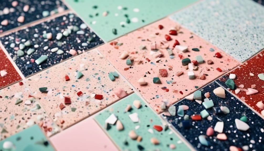 terrazzo kitchen counter color options terrazzo kitchen counter color options